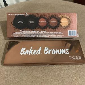 Dose of Colors Baked Browns Eyeshadow Palette